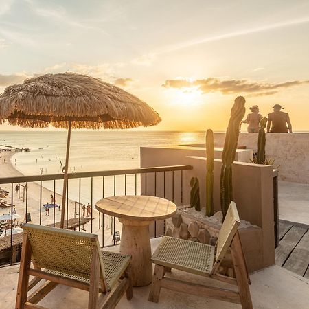Awa Holbox Hotel Boutique - Beach Front Bagian luar foto