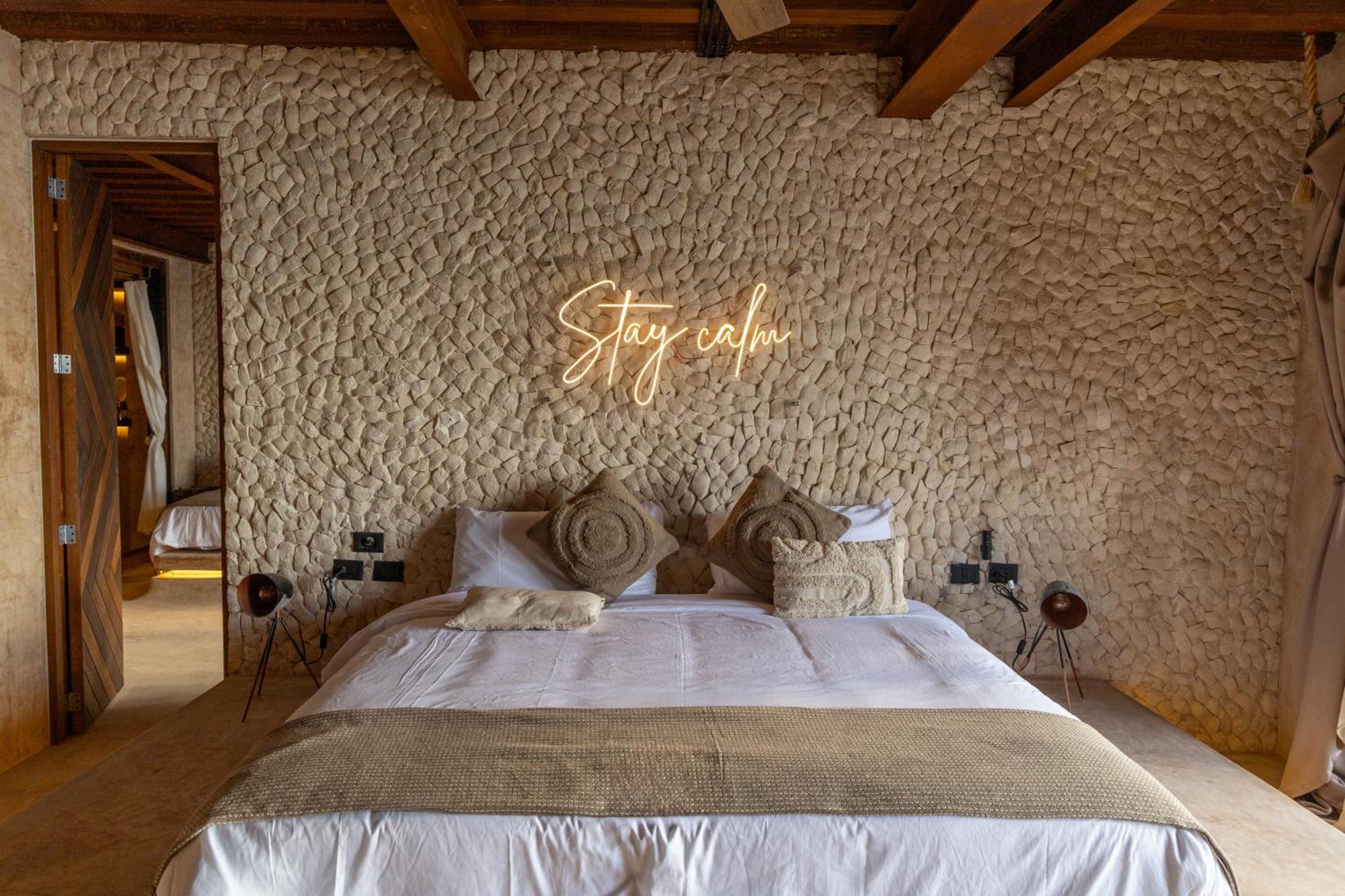 Awa Holbox Hotel Boutique - Beach Front Bagian luar foto