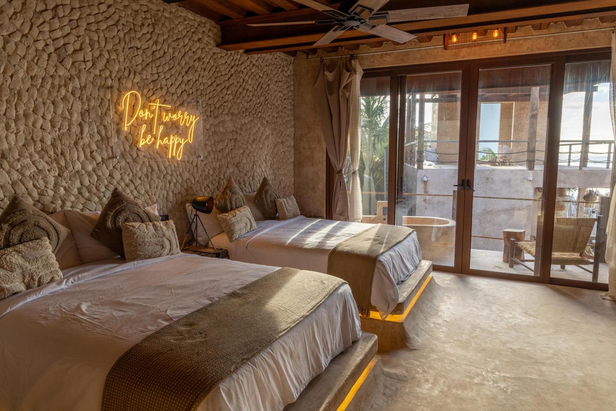 Awa Holbox Hotel Boutique - Beach Front Ruang foto