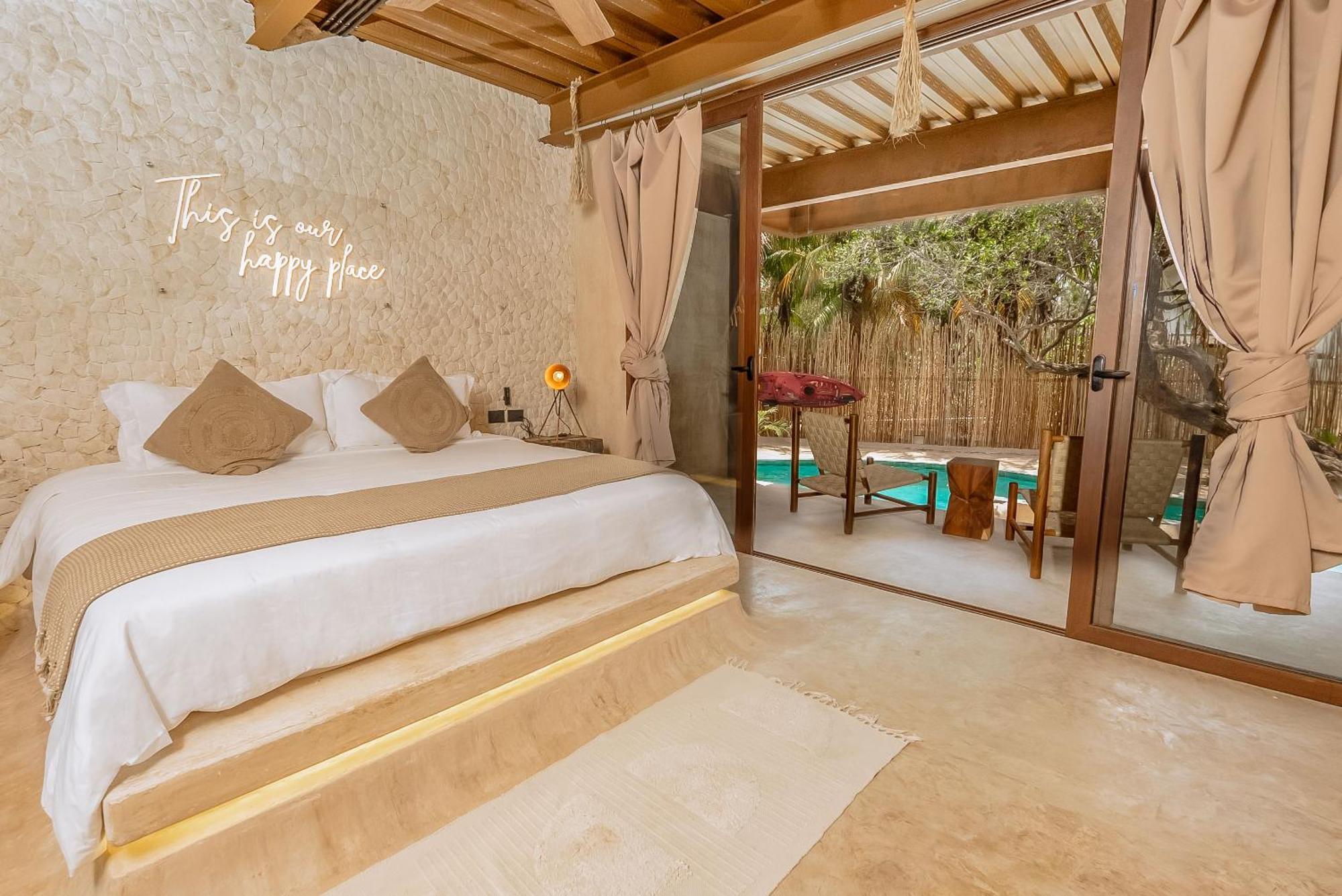 Awa Holbox Hotel Boutique - Beach Front Bagian luar foto