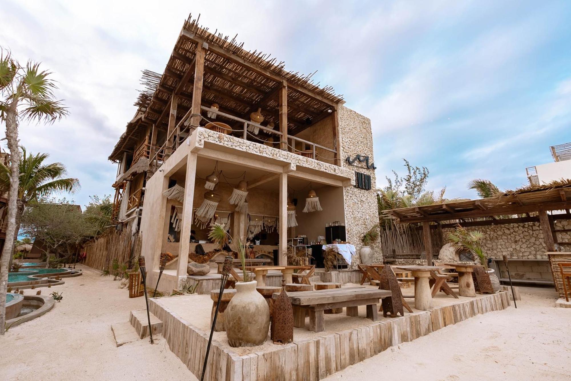 Awa Holbox Hotel Boutique - Beach Front Bagian luar foto