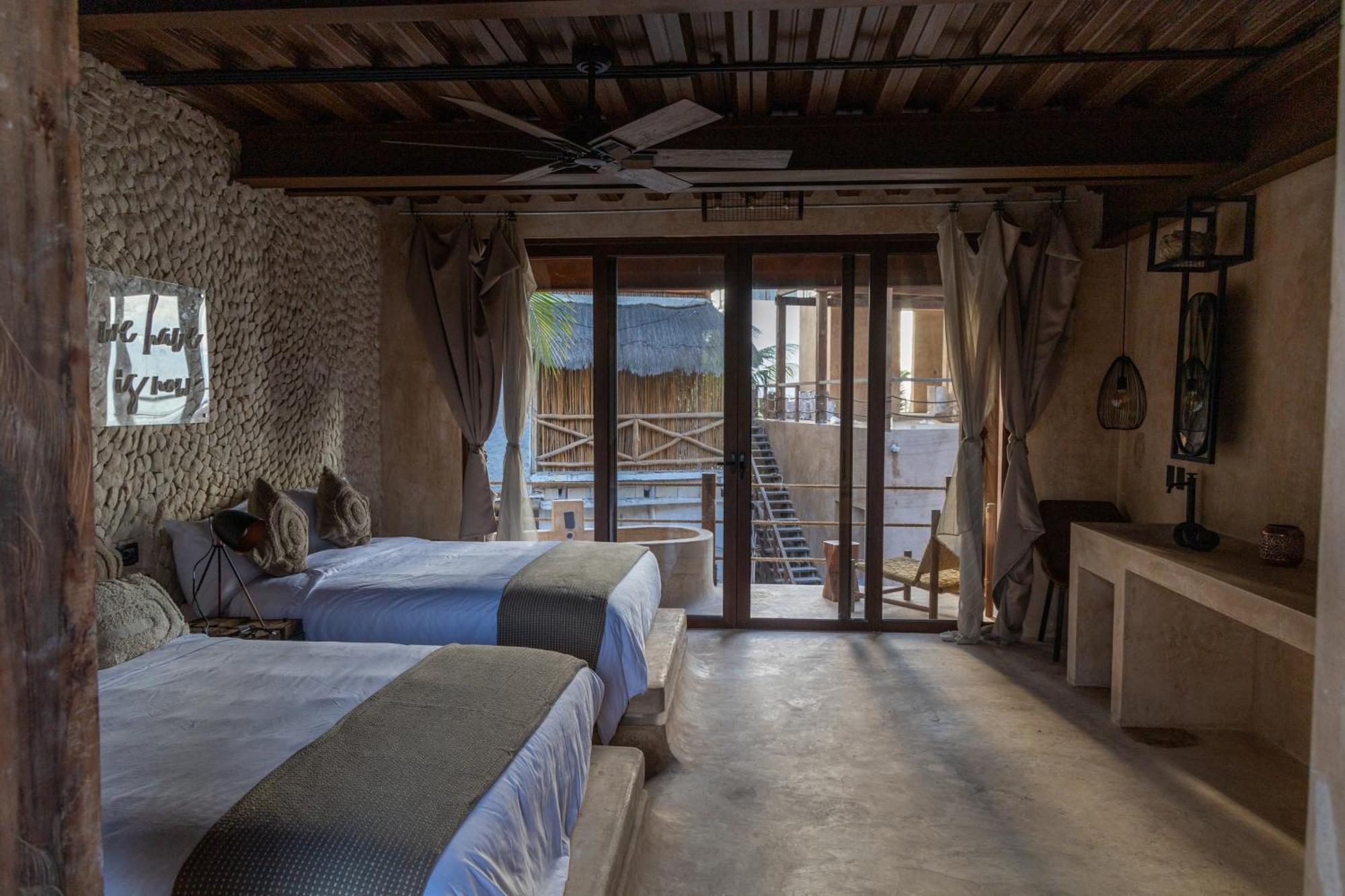 Awa Holbox Hotel Boutique - Beach Front Ruang foto