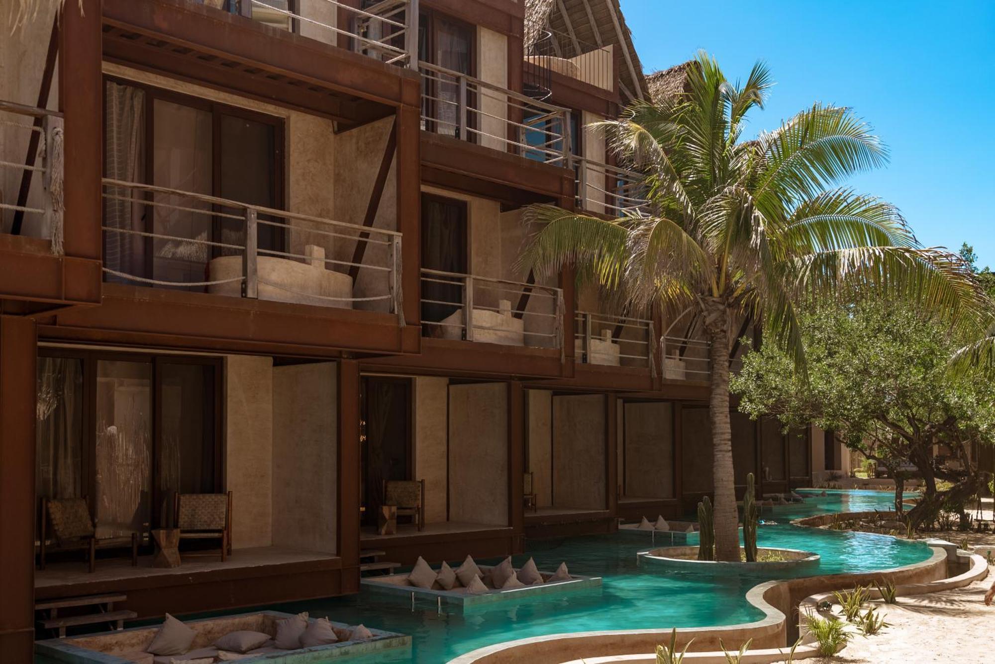 Awa Holbox Hotel Boutique - Beach Front Bagian luar foto