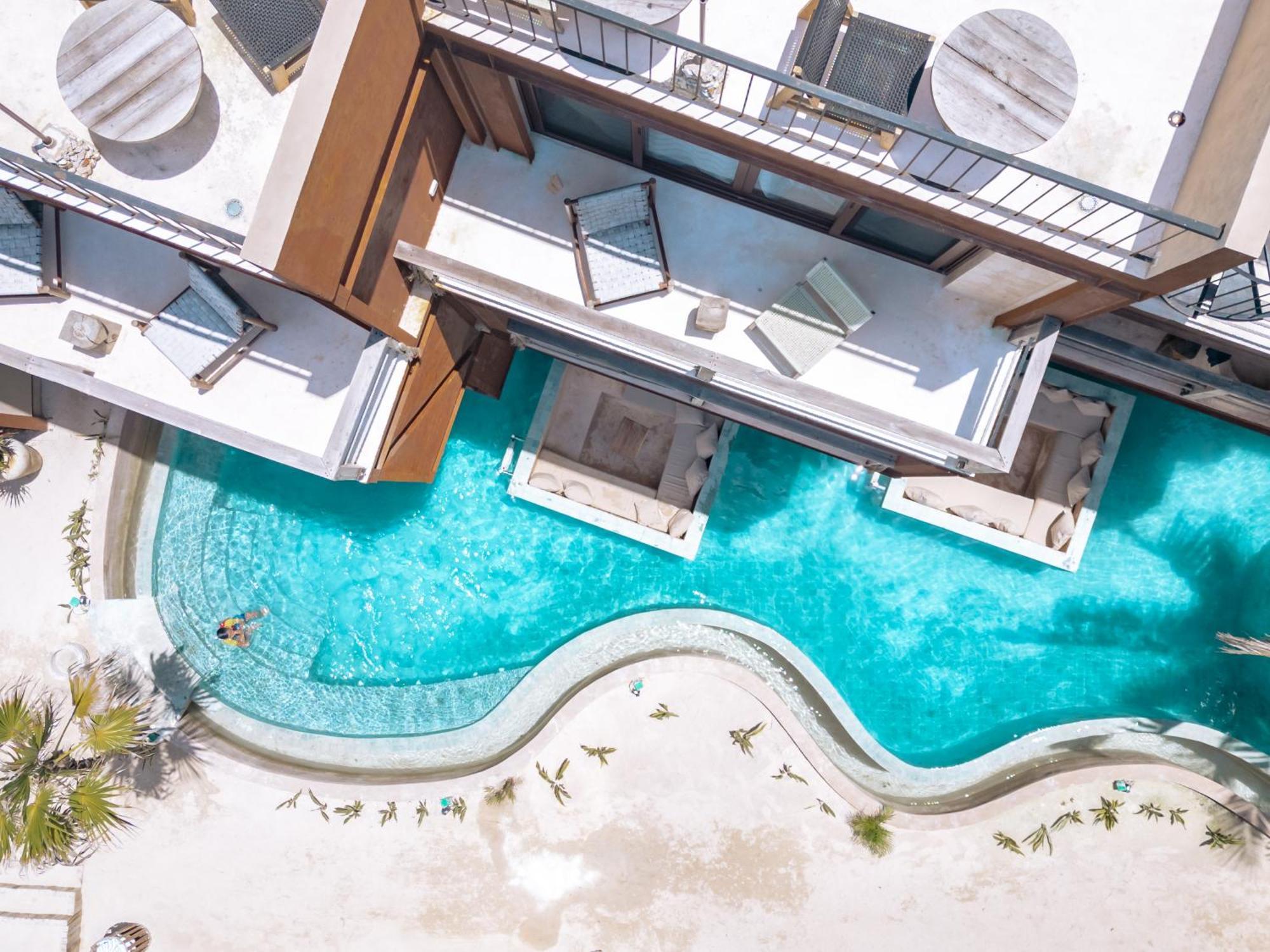 Awa Holbox Hotel Boutique - Beach Front Bagian luar foto