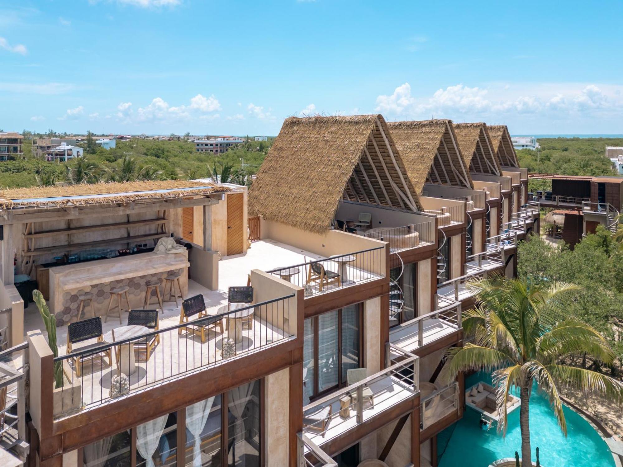 Awa Holbox Hotel Boutique - Beach Front Bagian luar foto