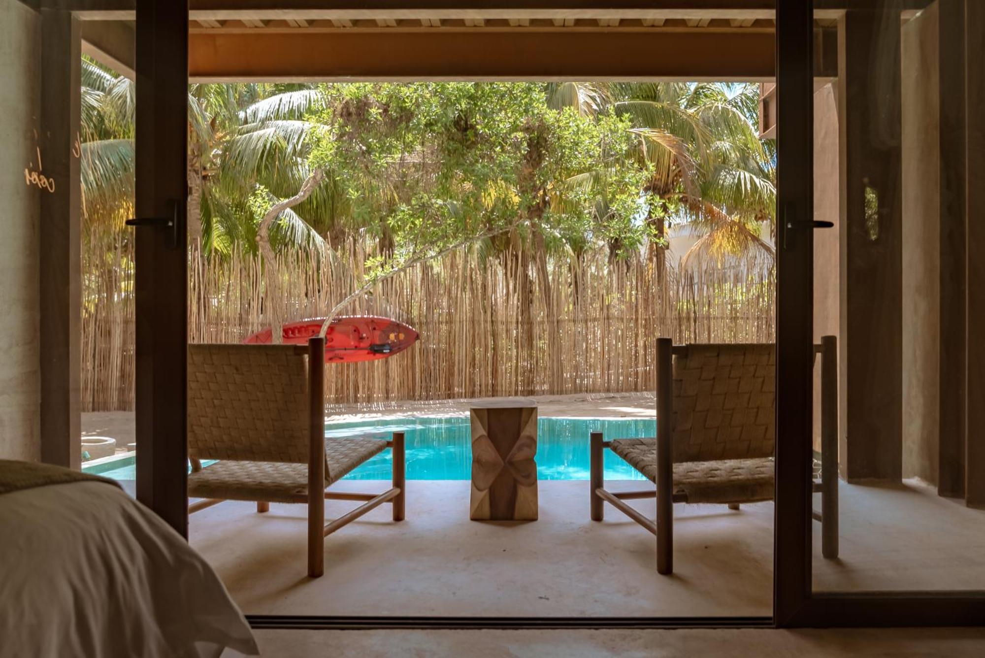 Awa Holbox Hotel Boutique - Beach Front Bagian luar foto