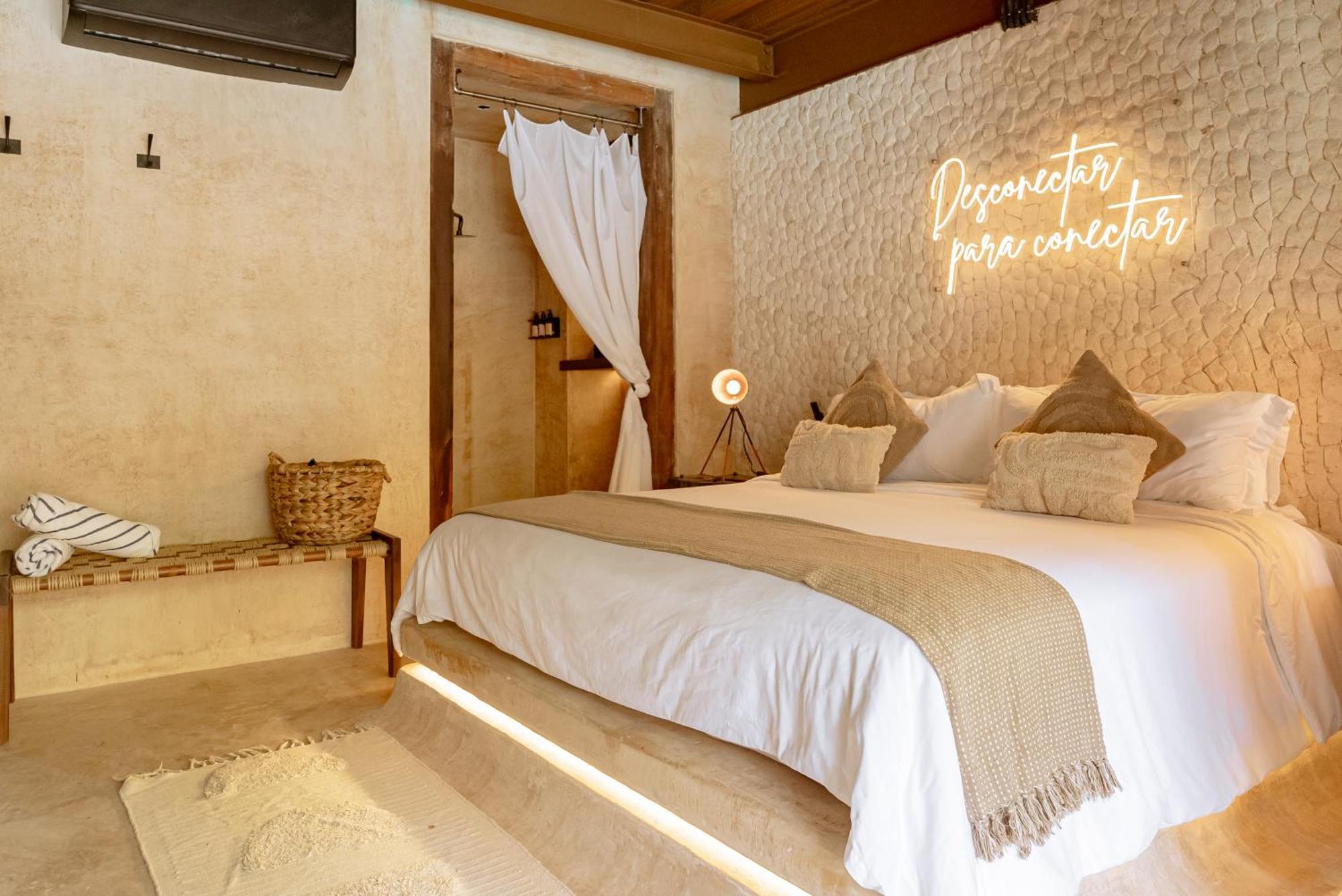 Awa Holbox Hotel Boutique - Beach Front Bagian luar foto