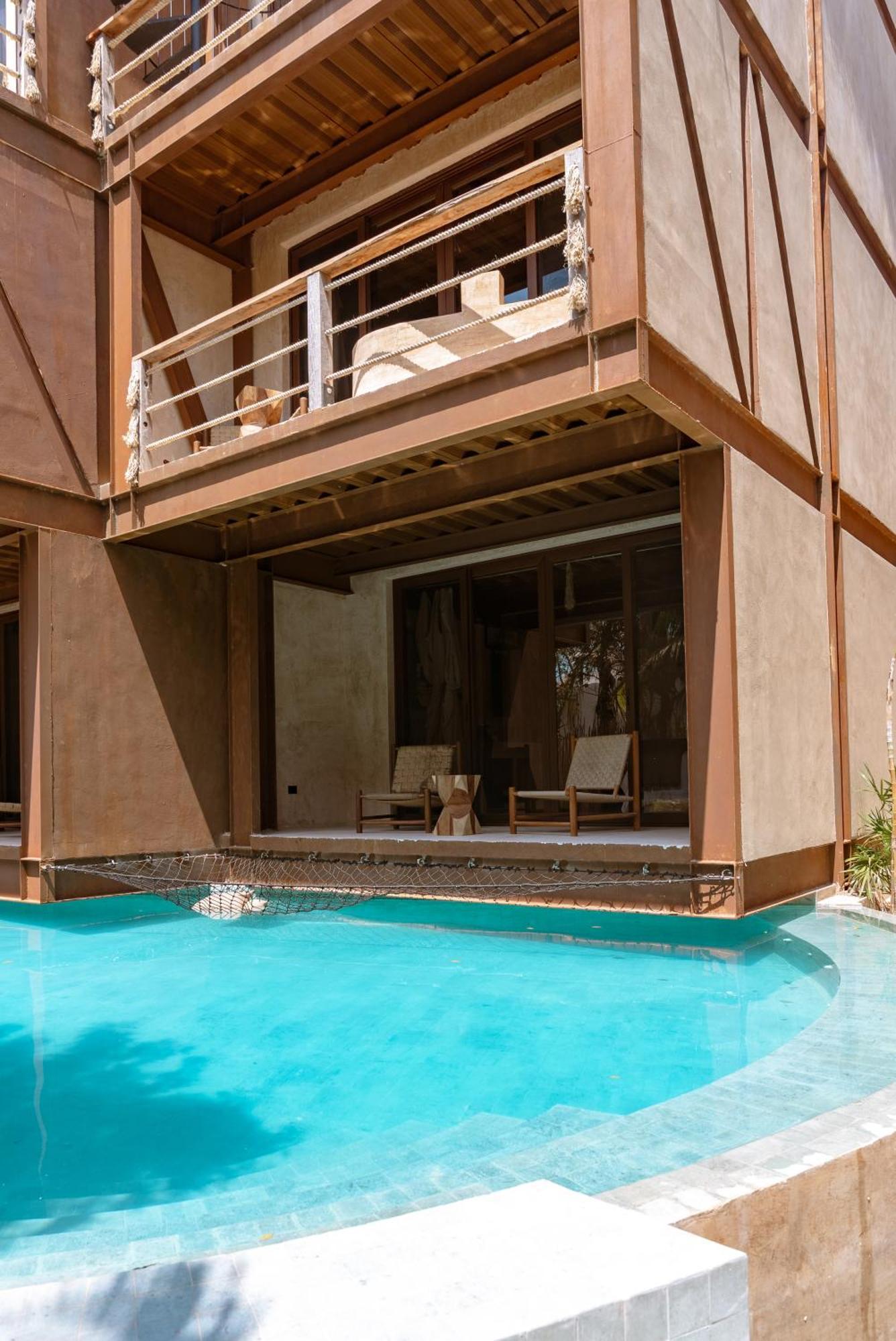 Awa Holbox Hotel Boutique - Beach Front Bagian luar foto